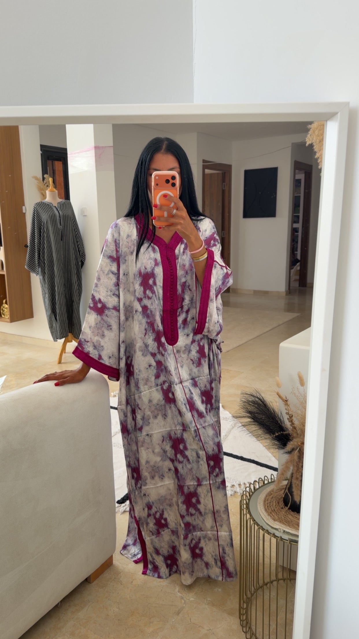 ROBE FUSHIIA