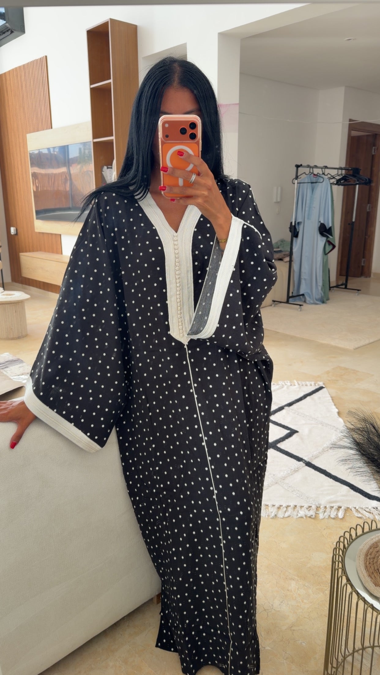 GANDOURA PETIT POIS