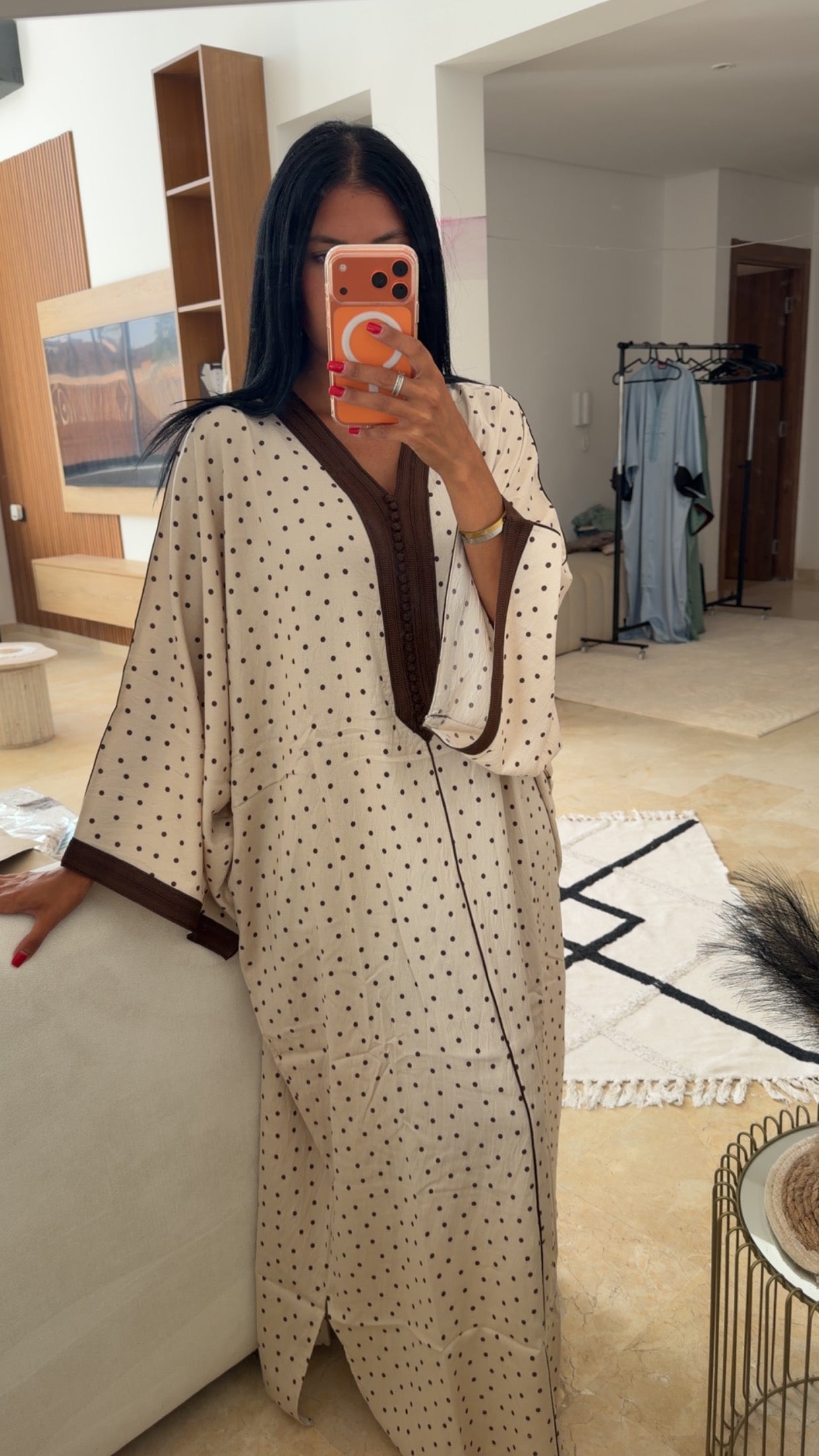 GANDOURA PETIT POIS