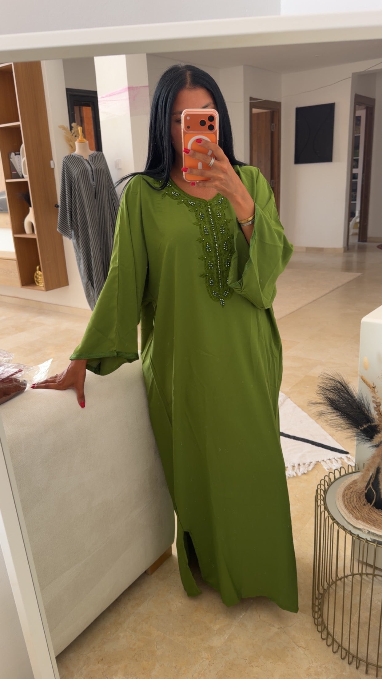GANDOURA ARINA💚🤍