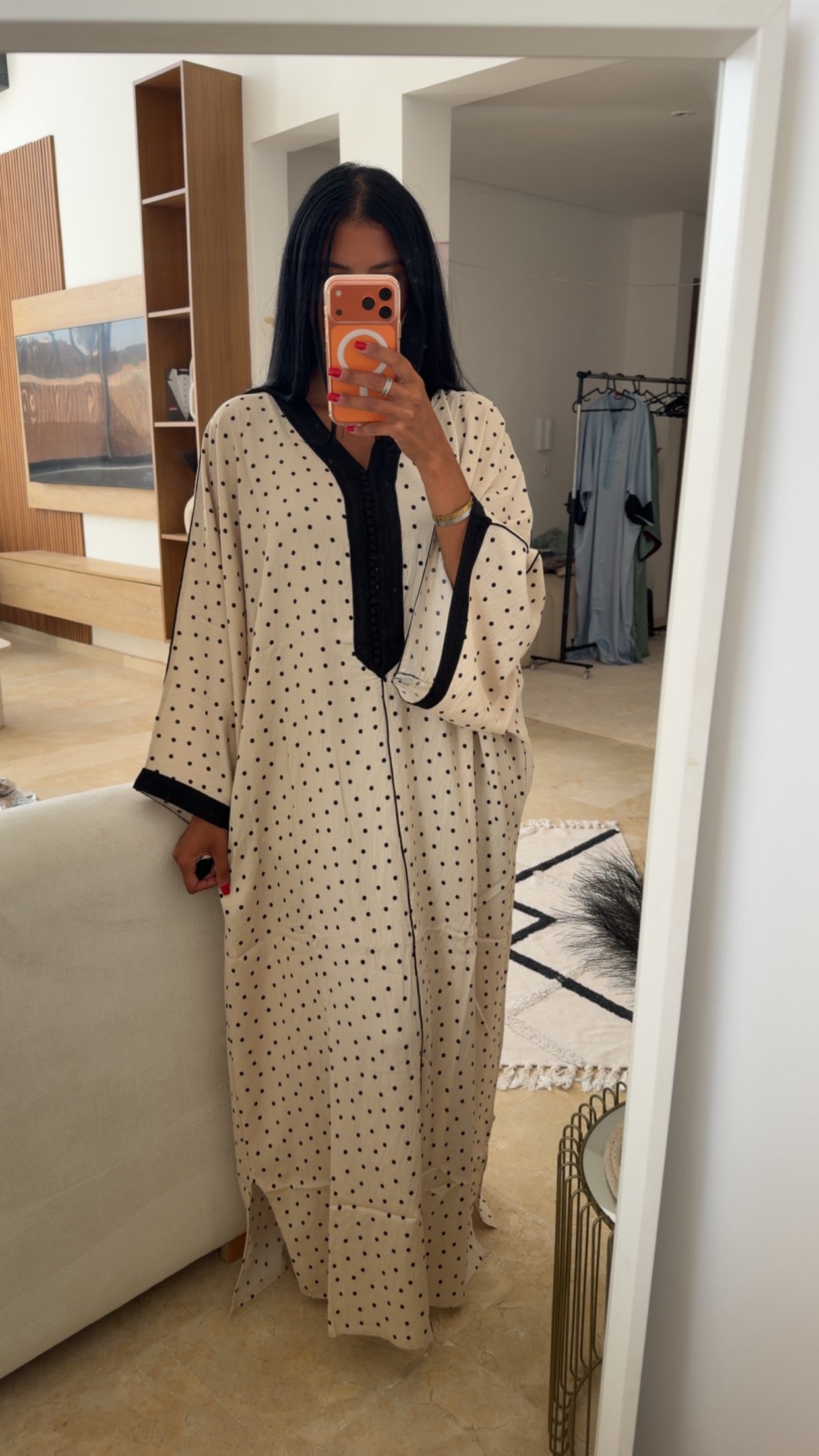 GANDOURA PETIT POIS
