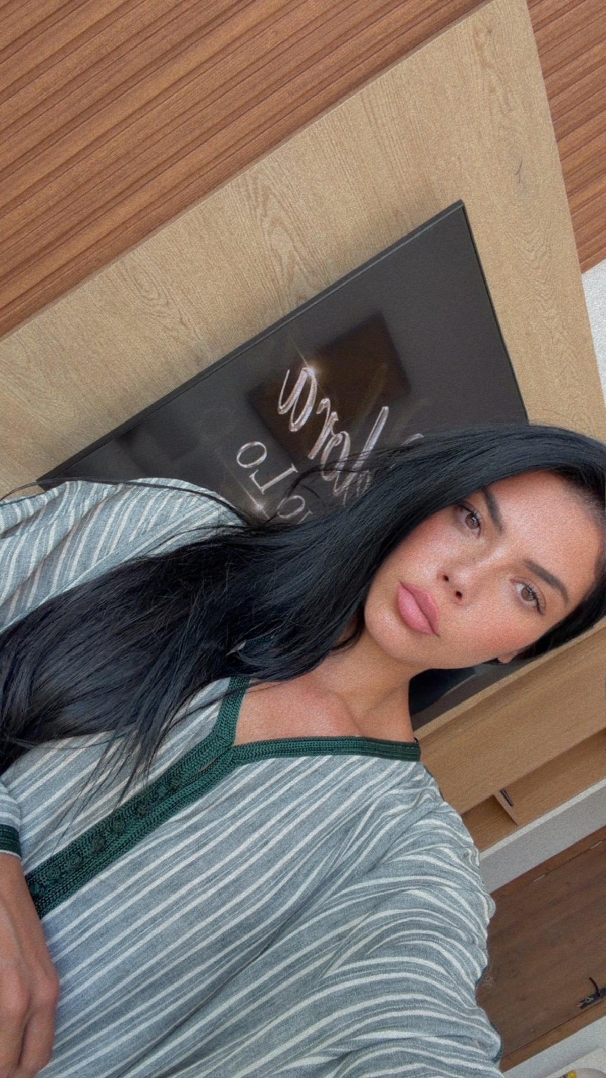 GANDOURA VERT FONCE