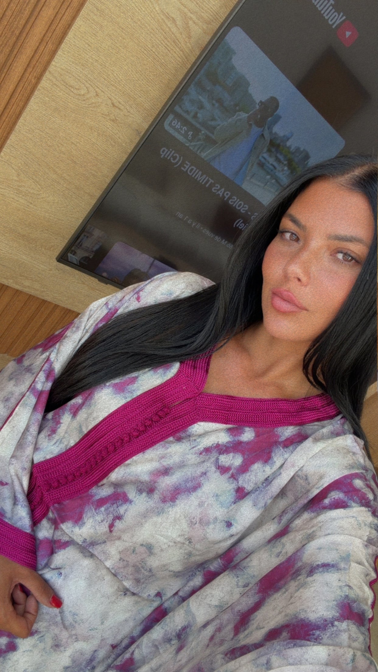 ROBE FUSHIIA
