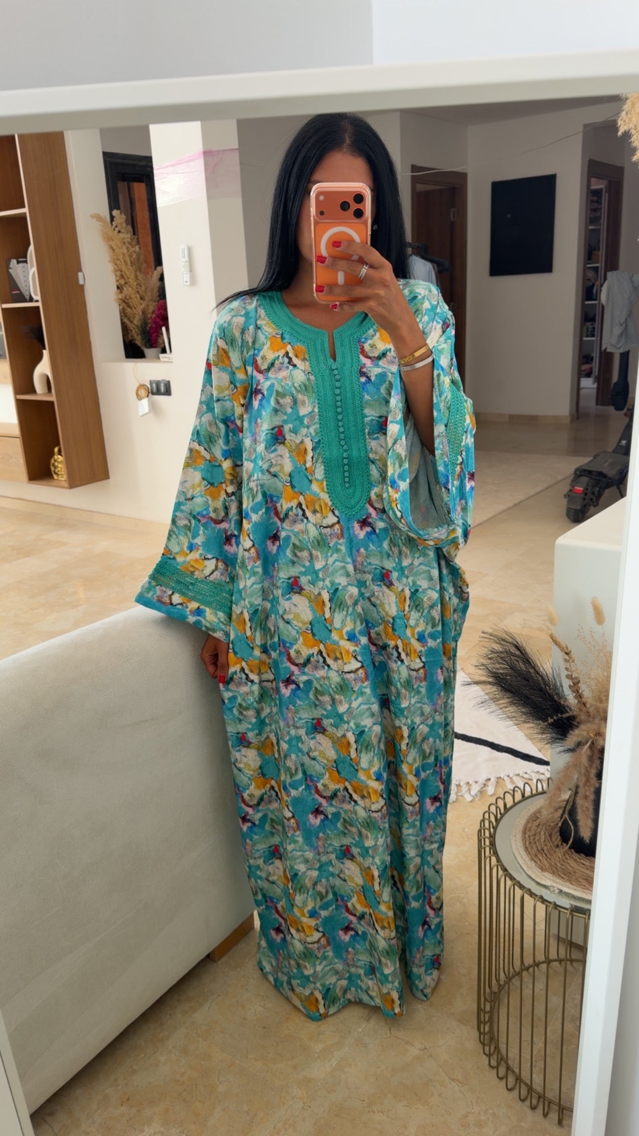 ROBE TURQUOISE