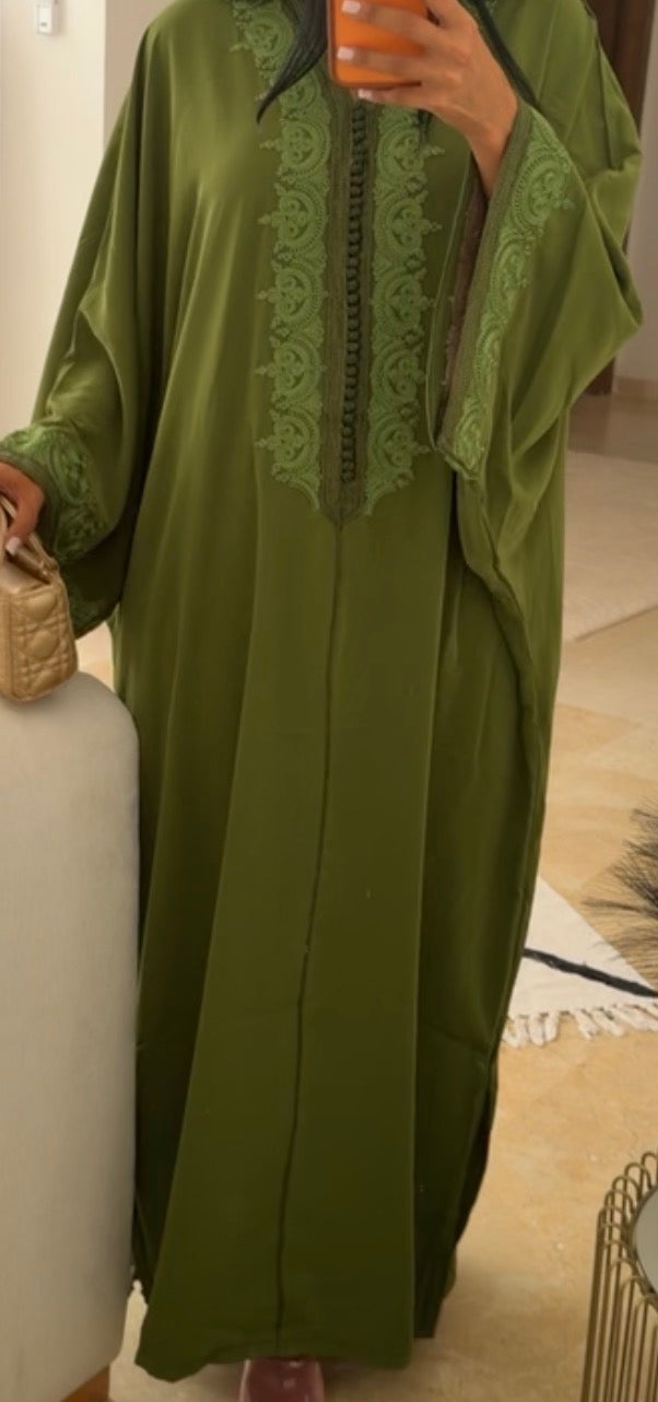 ROBE ZAYNA OLIVE