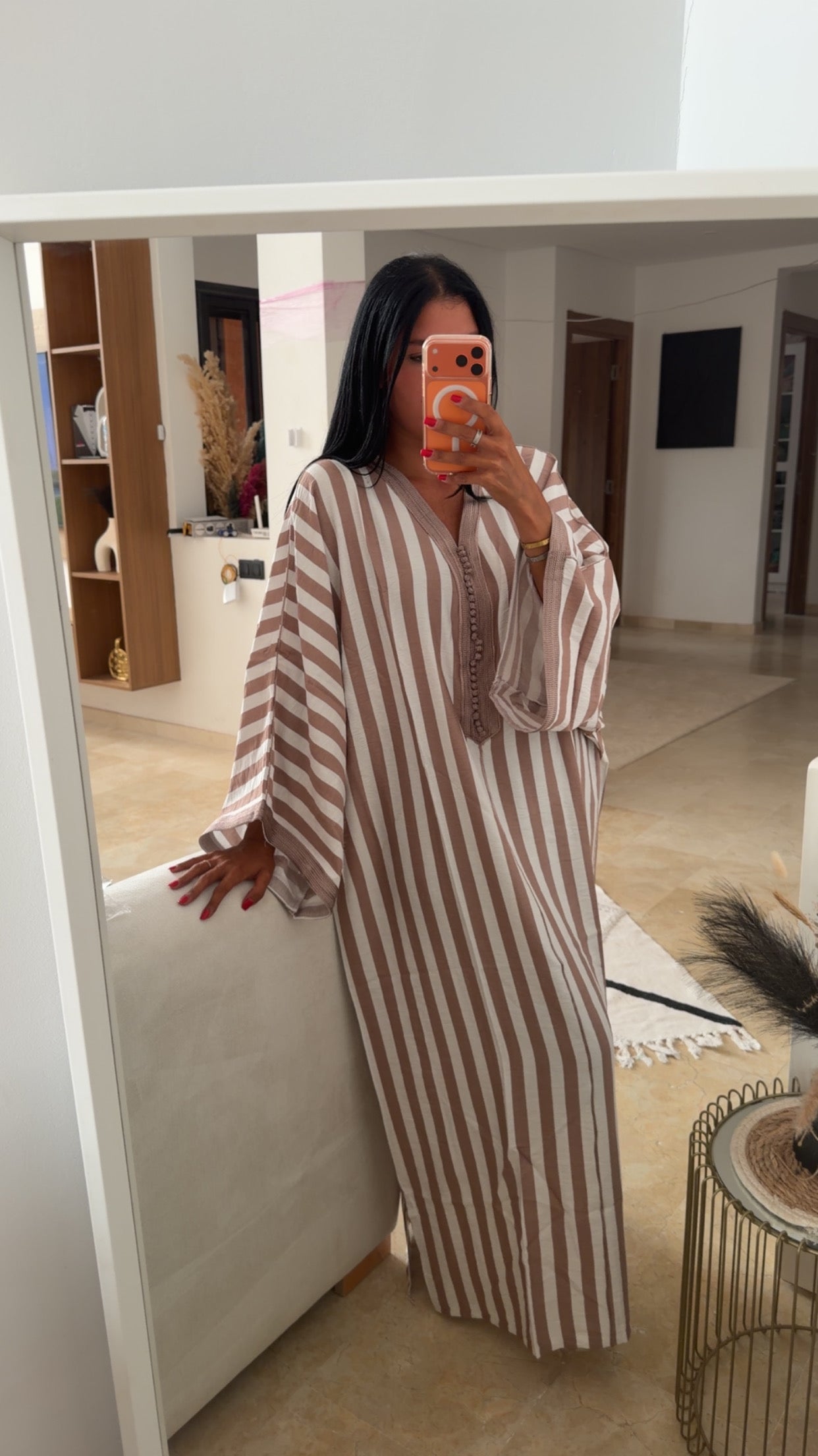 GANDOURA TAUPE🤎