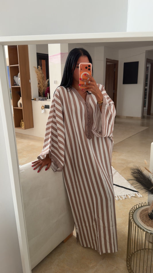 GANDOURA TAUPE🤎