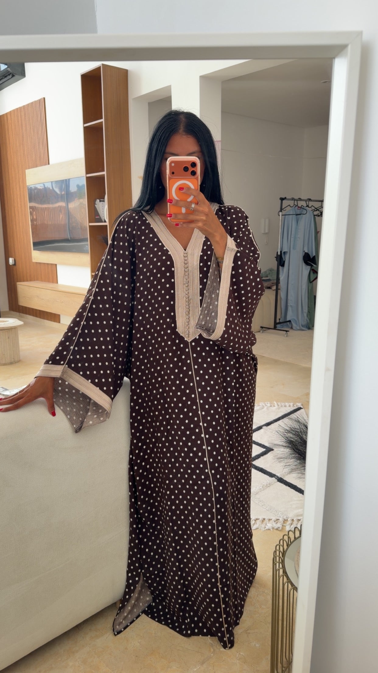 GANDOURA PETIT POIS