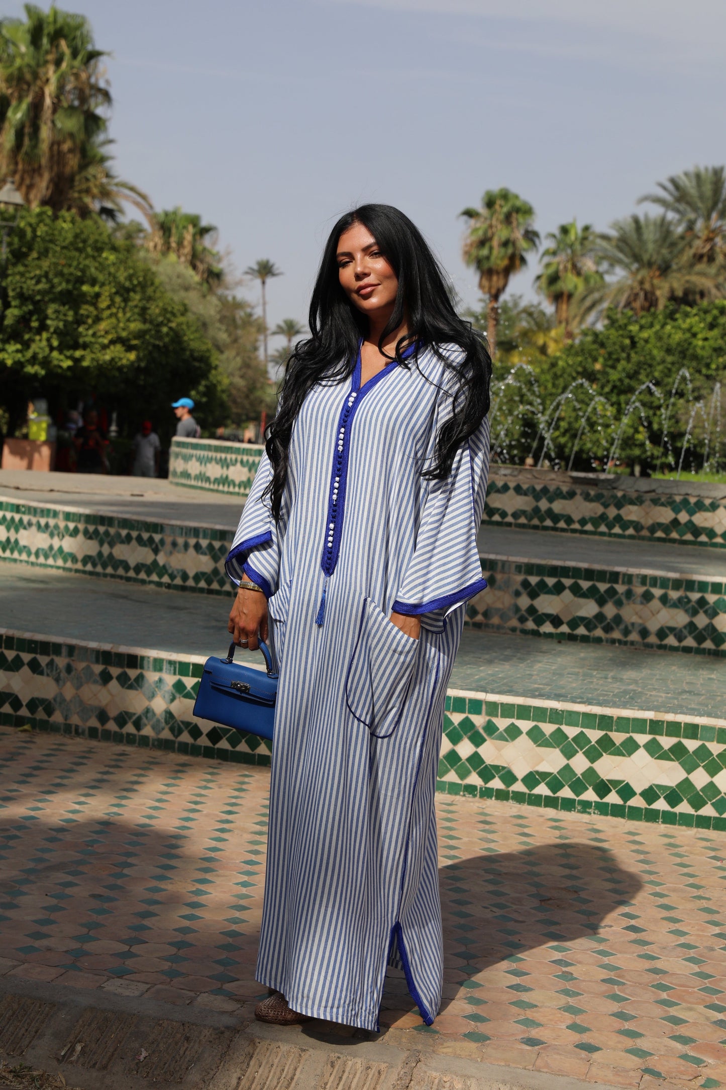 GANDOURA AZUR D'ESSAOUIRA💙