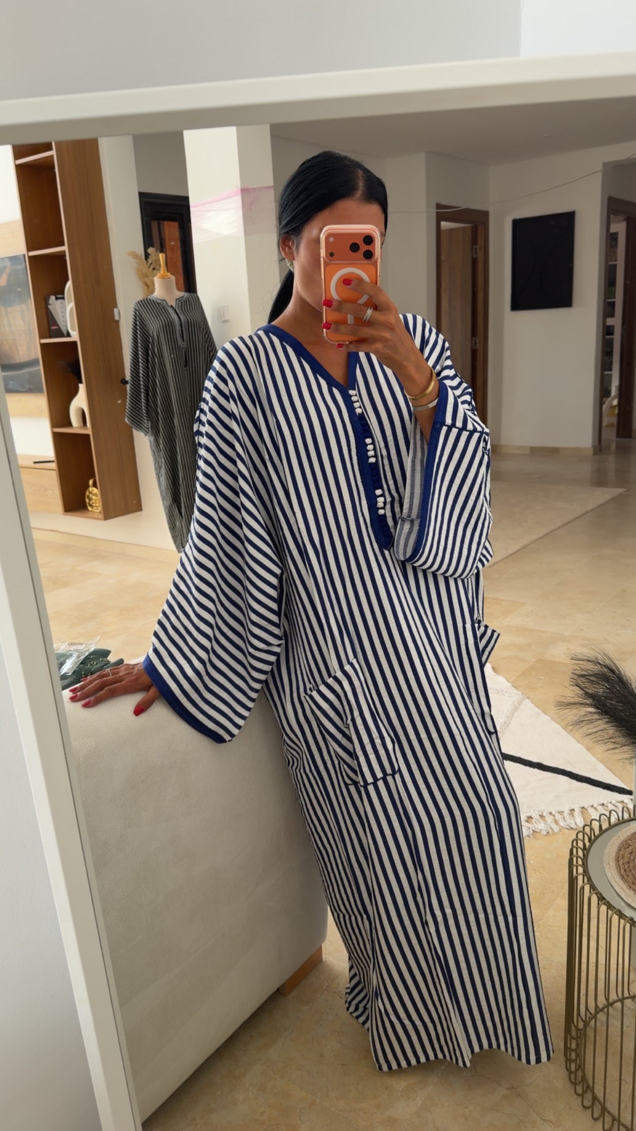 GANDOURA BLUE