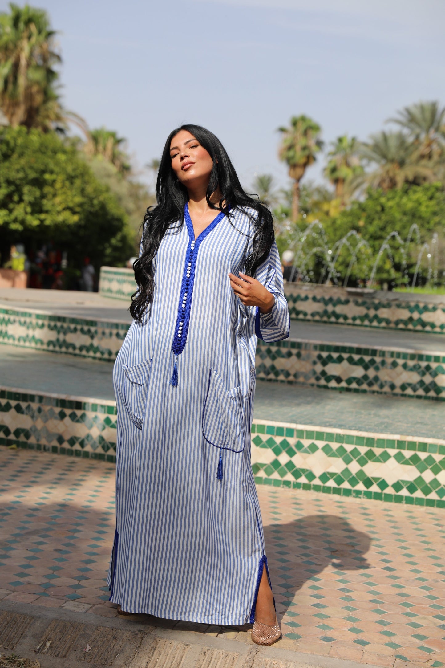 GANDOURA AZUR D'ESSAOUIRA💙
