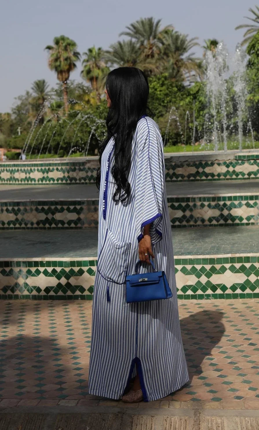 GANDOURA AZUR D'ESSAOUIRA💙